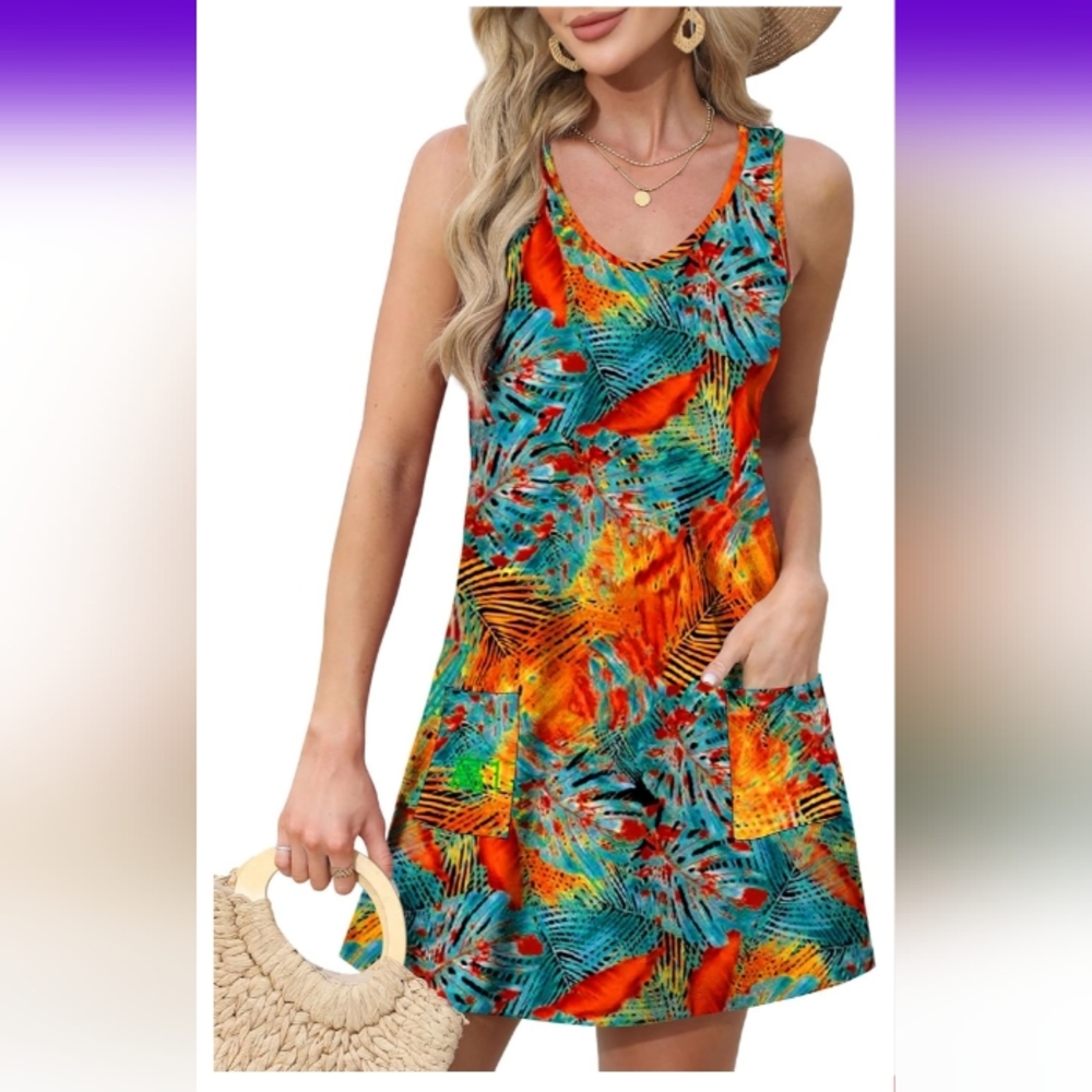 Beachy Dress/Cover-up NWOT